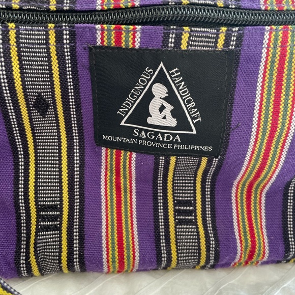 SAGADA handwoven crossbody cotton bag - Picture 2 of 11